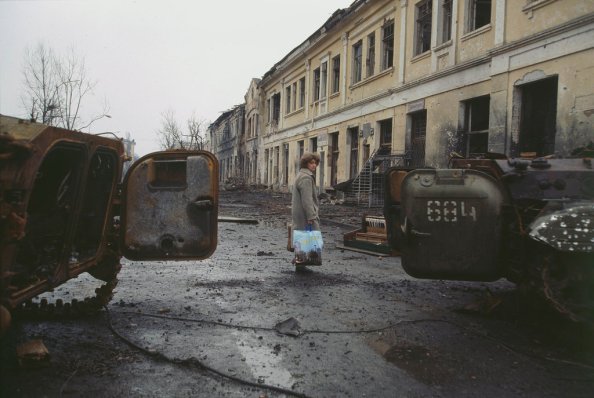 Grozny, Tchtchnie, 1995.