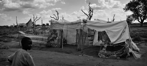 Camp de Sido sur la frontière Tchad-République Centrafricaine. Tchad, juin 2014. Photo : Guillaume Lavit d'Hautefort